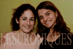 Ana Navas (IV Frontrunners) y Alicia Sort (Gallaudet University), unas expertas internacionales. (lescroniques.com)