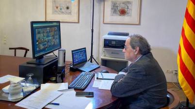 President Torra: "Aprovarem en un Govern extraordinari el Pla de Descofinament a Catalunya, és la Generalitat qui l'ha de gestionar". (govern.cat)