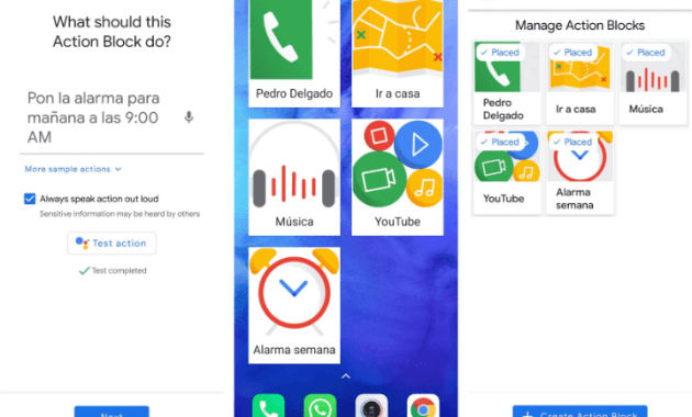 Google lanza la app Action Blocks, con atajos de tareas para mejorar la accesibilidad. (m.europapress.es)