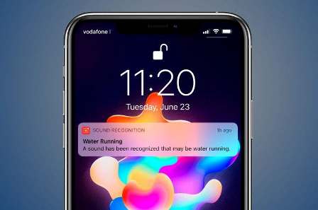iOS 14 reconoce sonidos de alarmas y las transforma en alertas visuales para personas sordas. (hipertextual.com)