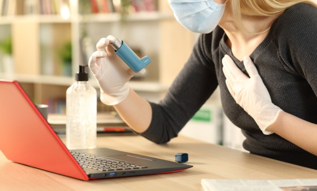 La mascareta i els problemes respiratoris. (consumer.es / AMIC)