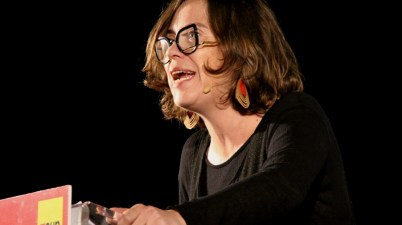 Eulàlia Reguant: "injustament empresonada". (Pedro Arias Redo)