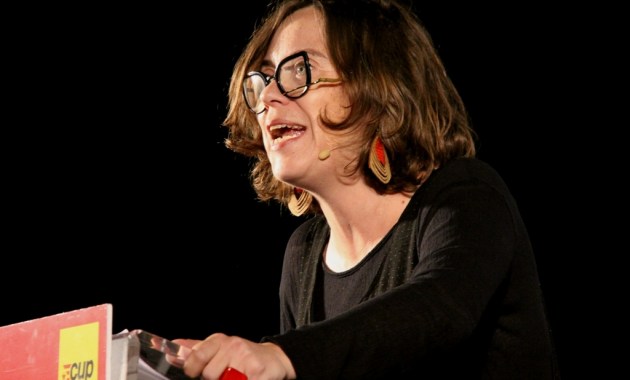 Eulàlia Reguant: "injustament empresonada". (Pedro Arias Redo)