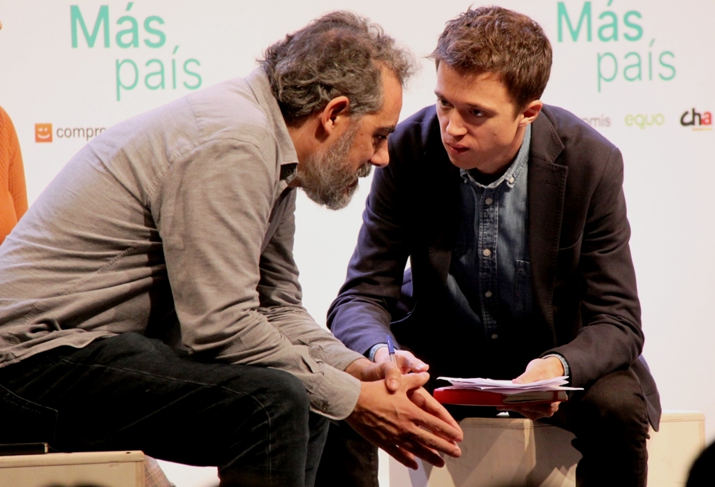 Raimundo Viejo: "El poble unit qüestiona el neoliberalisme". (Pedro Arias Redo)