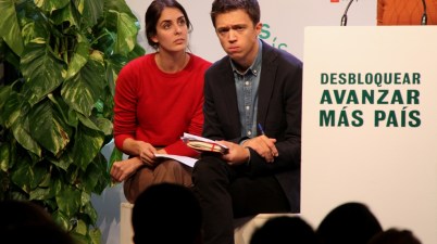 Iñigo Errejón: “Desbloqueig polític i un Govern progressista”. (Pedro Arias Redo)