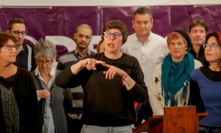 Pilar Lima se postula para la secretaría general de Podem. (levante-emv.com)