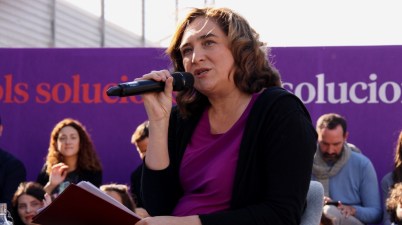 Ada Colau: "Els partits independentistes van enganyar la seva gent". (Pedro Arias Redo)