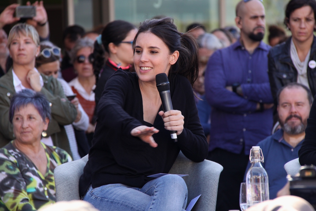 Irene Montero: “És possible trobar una solució per a Catalunya”. (Pedro Arias Redo)